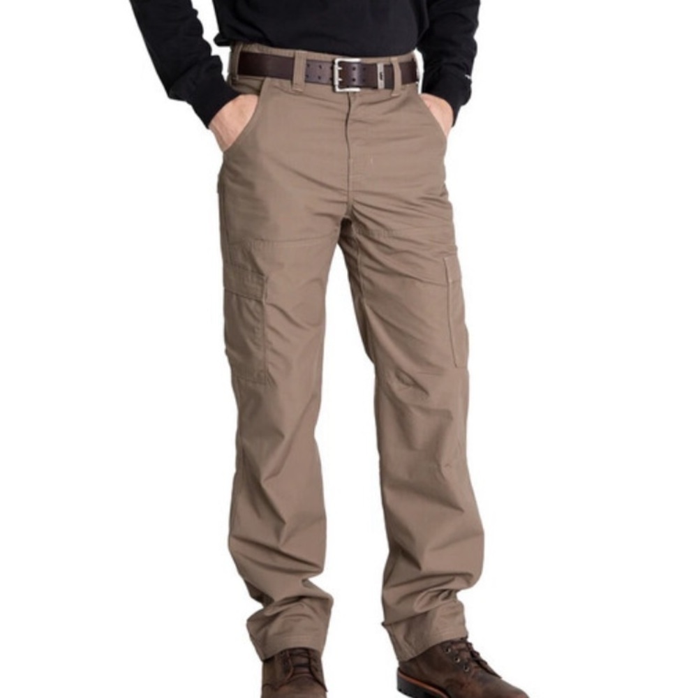 Berne Men’s Torque Ripstop Cargo Pants Size 44x32 Tactical Work Relaxed Zip